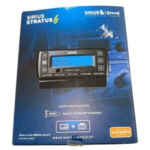 NWT Sirius Stratus 6 Satellite Radio Vehicle Kit SDSV6V1 XM Car Receiver